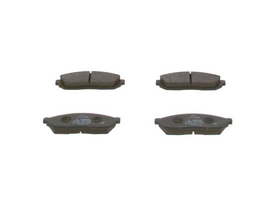 BOSCH 0 986 494 208 Brake Pad Set, disc brake