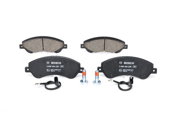 BOSCH 0 986 494 236 Brake Pad Set, disc brake