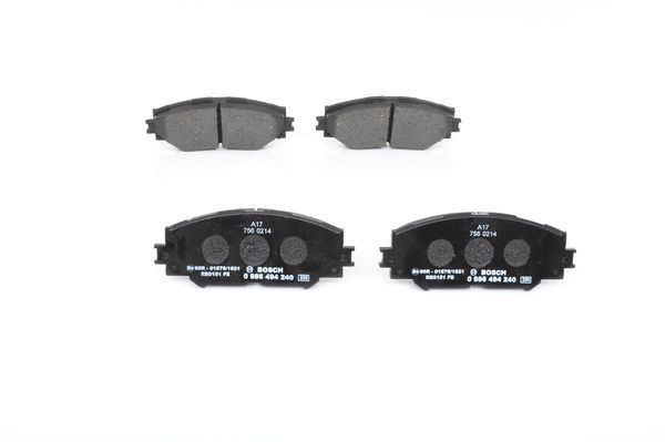 BOSCH 0 986 494 240 Brake Pad Set, disc brake