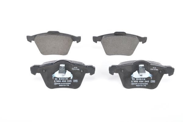 BOSCH 0 986 494 245 Brake Pad Set, disc brake