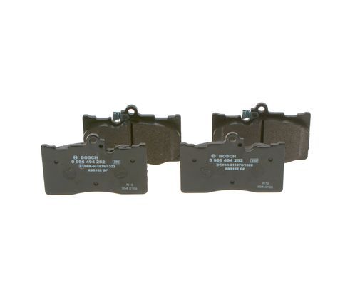 BOSCH 0 986 494 252 Brake Pad Set, disc brake