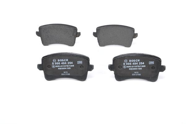 BOSCH 0 986 494 254 Brake Pad Set, disc brake