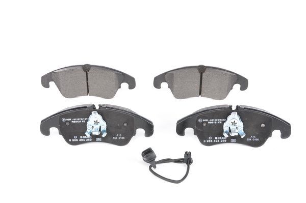 BOSCH 0 986 494 259 Brake Pad Set, disc brake