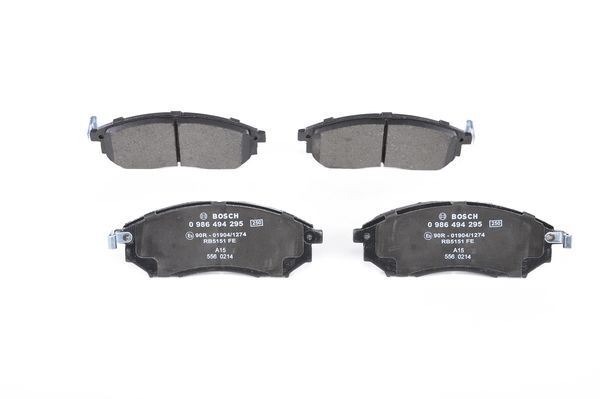 BOSCH 0 986 494 295 Brake Pad Set, disc brake