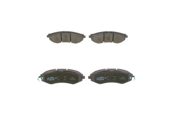 BOSCH 0 986 494 343 Brake Pad Set, disc brake