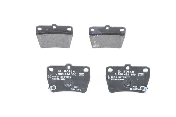 BOSCH 0 986 494 350 Brake Pad Set, disc brake