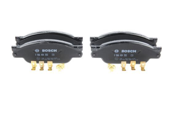 BOSCH 0 986 494 355 Brake Pad Set, disc brake
