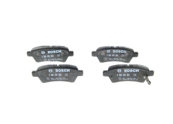 BOSCH 0 986 494 369 Brake Pad Set, disc brake