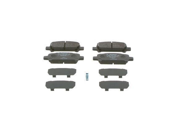 BOSCH 0 986 494 445 Brake Pad Set, disc brake