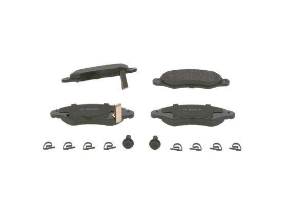 BOSCH 0 986 494 458 Brake Pad Set, disc brake