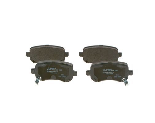 BOSCH 0 986 494 496 Brake Pad Set, disc brake