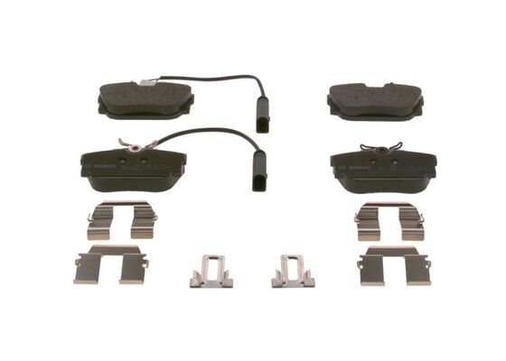BOSCH 0 986 494 529 Brake Pad Set, disc brake