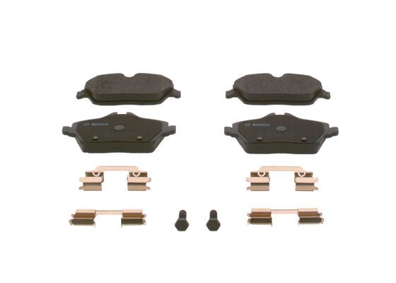BOSCH 0 986 494 588 Brake Pad Set, disc brake