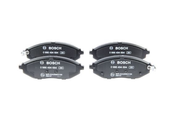 BOSCH 0 986 494 684 Brake Pad Set, disc brake