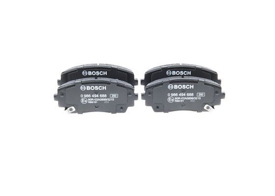 BOSCH 0 986 494 688 Brake Pad Set, disc brake