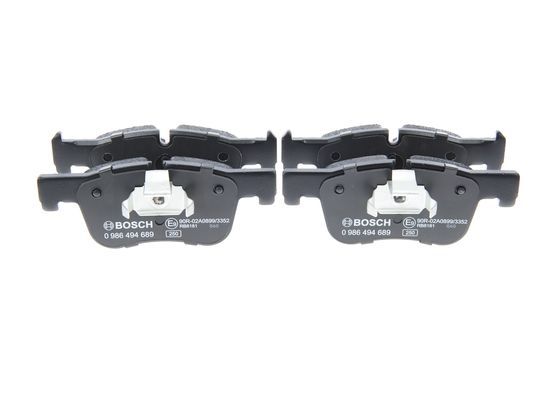 BOSCH 0 986 494 689 Brake Pad Set, disc brake
