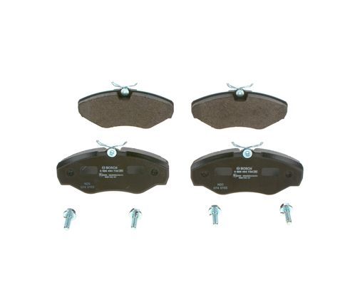BOSCH 0 986 494 730 Brake Pad Set, disc brake