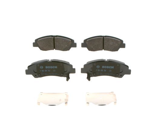 BOSCH 0 986 494 760 Brake Pad Set, disc brake