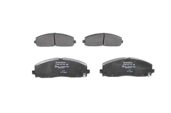BOSCH 0 986 494 769 Brake Pad Set, disc brake