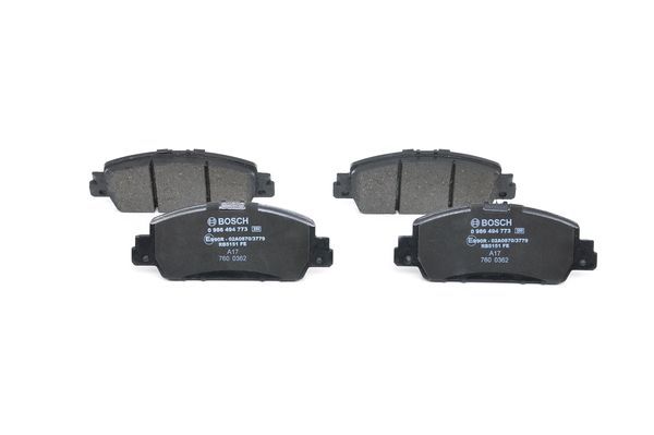 BOSCH 0 986 494 773 Brake Pad Set, disc brake
