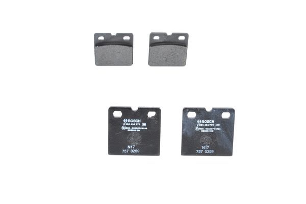 BOSCH 0 986 494 775 Brake Pad Set, disc brake