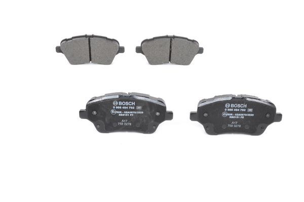 BOSCH 0 986 494 792 Brake Pad Set, disc brake