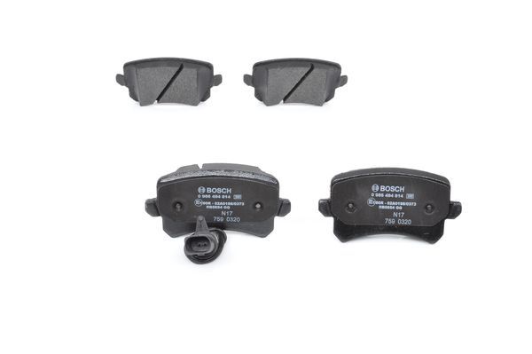 BOSCH 0 986 494 814 Brake Pad Set, disc brake