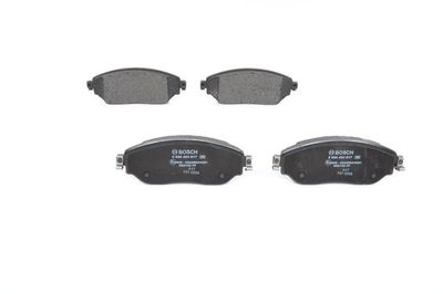 Brake Pad Set, disc brake BOSCH 0 986 494 817