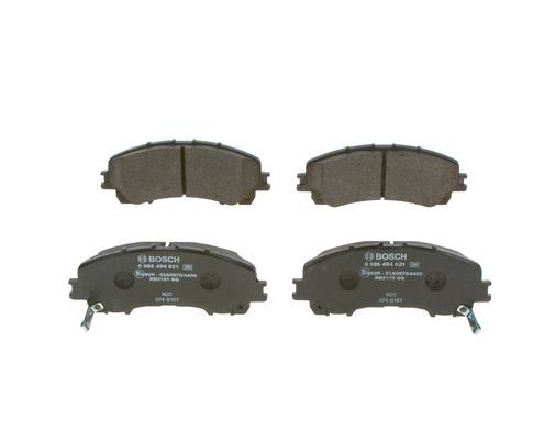 BOSCH 0 986 494 821 Brake Pad Set, disc brake