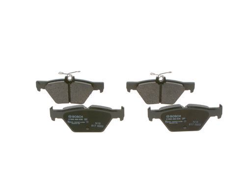 BOSCH 0 986 494 836 Brake Pad Set, disc brake