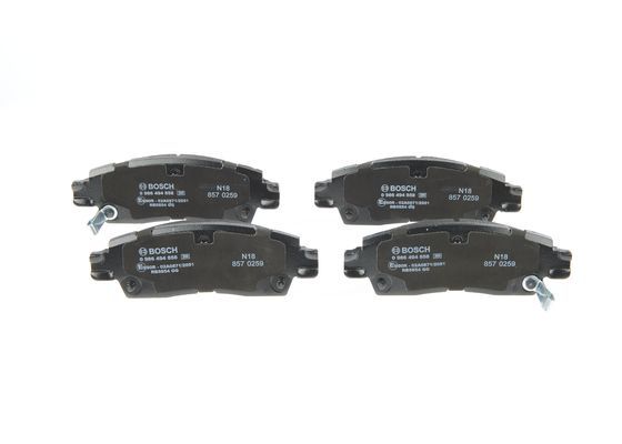 BOSCH 0 986 494 858 Brake Pad Set, disc brake