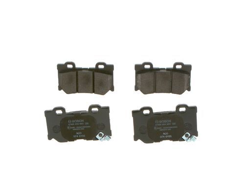 BOSCH 0 986 494 863 Brake Pad Set, disc brake