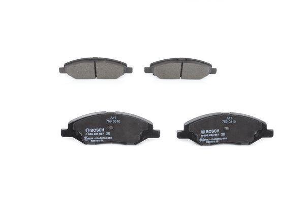 BOSCH 0 986 494 867 Brake Pad Set, disc brake