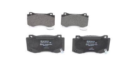 Brake Pad Set, disc brake BOSCH 0 986 494 870