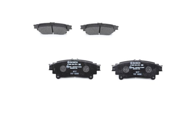 BOSCH 0 986 494 873 Brake Pad Set, disc brake