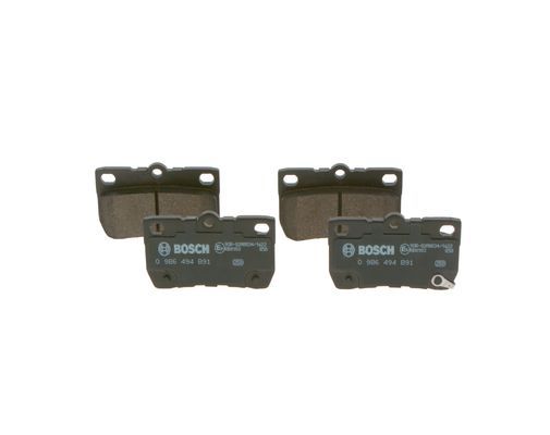 BOSCH 0 986 494 891 Brake Pad Set, disc brake