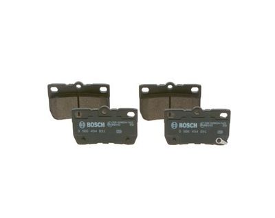 Brake Pad Set, disc brake BOSCH 0 986 494 891