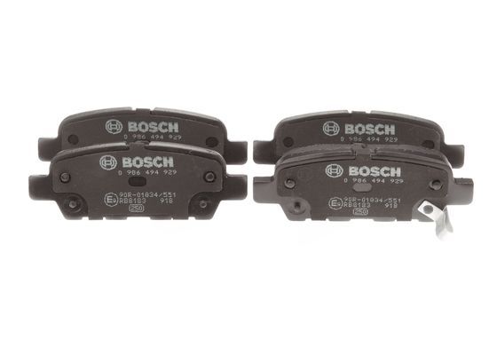 BOSCH 0 986 494 929 Brake Pad Set, disc brake