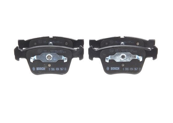 BOSCH 0 986 494 967 Brake Pad Set, disc brake