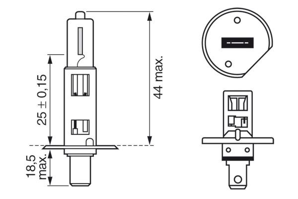BOSCH 1 987 302 111 Bulb
