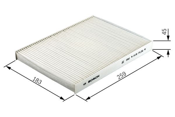 BOSCH 1 987 432 428 Filter, cabin air
