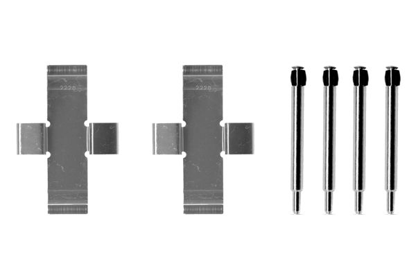 BOSCH 1 987 474 007 Accessory Kit, disc brake pad