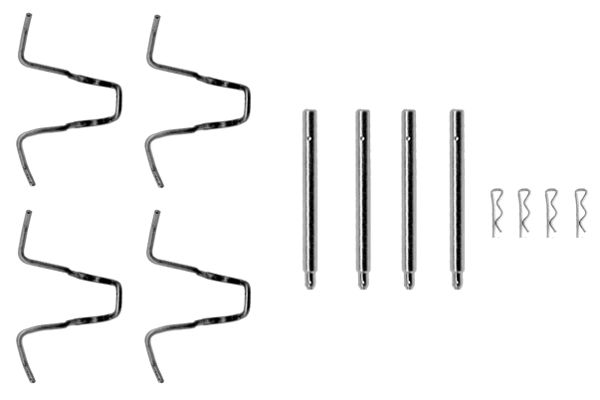 BOSCH 1 987 474 056 Accessory Kit, disc brake pad