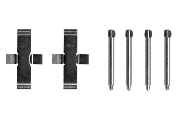 BOSCH 1 987 474 101 Accessory Kit, disc brake pad