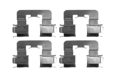 Accessory Kit, disc brake pad BOSCH 1 987 474 465