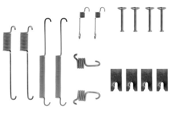 BOSCH 1 987 475 126 Accessory Kit, brake shoes