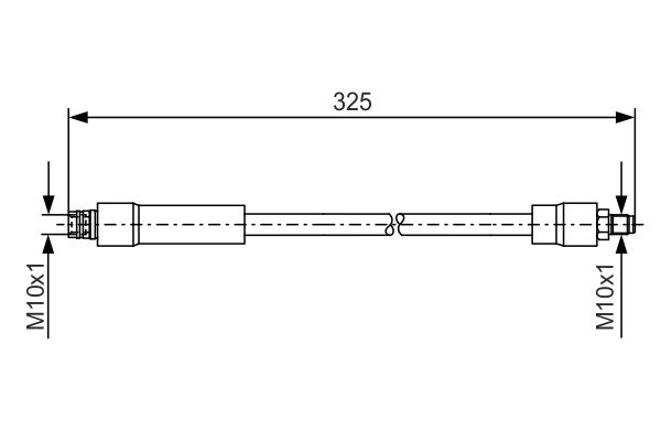 BOSCH 1 987 476 082 Brake Hose