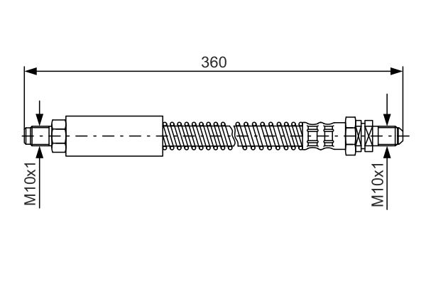 BOSCH 1 987 476 094 Brake Hose
