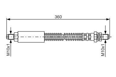 Brake Hose BOSCH 1 987 476 094