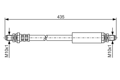 Brake Hose BOSCH 1 987 476 104